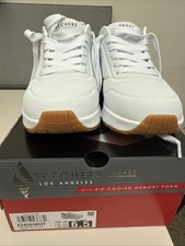 Men's SKECHER  Uno STAND ON AIR White Gum Comfort Classic SNEAKERS SIZE 6.5 picture