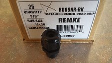 Remke RD09NR-BK   Dome Cord Conn 3/8