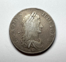 1662 England - AR 1 Crown of Charles II, KM-417.1. picture