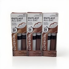 3X COVERGIRL OUTLAST ALL-DAY LIP COLOR #577 SPICED LATTE 0.06 OZ EACH picture