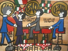 HENRY HILL PAINTING GOODFELLA GANGSTERS GET YOUR SHINEBOX picture