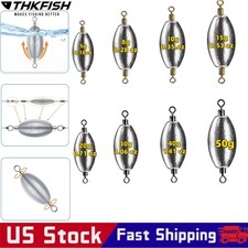 THKFISH Fishing Weights Inline Weights Trolling Sinkers Swivel Weights Quick Set picture