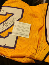 Kobe Bryant Los Angeles Lakers #24 Signed NBA Basketball Jersey Original ACA COA picture