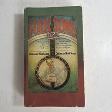 VINTAGE FOLK SONG USA JOHN A AND ALAN LOMAX 1966 Paperback AMERICANA Songbook picture