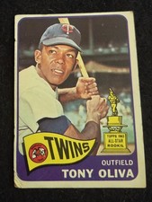 1965 Topps - Tony Oliva #340 - Minnesota Twins HOF VG picture