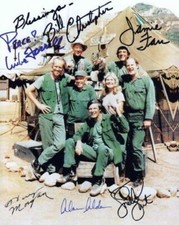 REPRINT - MASH Cast Autographed Signed 8 x 10 Photo Poster RP Man Cave picture