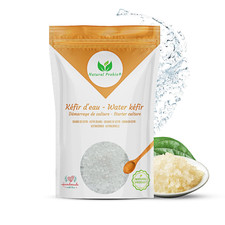 Natural Probio® Water Kefir Grains - Starter Culture Kit – Fruit Kefir + Complet picture