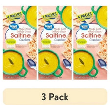 (3 pack) Great Value Whole Grain Saltine Crackers, 16 oz, 4 Count picture