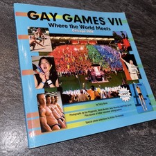 Where The World Meets Gay Games Chicago 2006 Commemorative Book Athletes LGBTQ picture