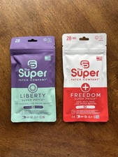 The Super Patch Company:The Liberty Patch & The Freedom Patch Pack Of 28 Patches picture