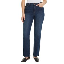 Gloria Vanderbilt Women's Amanda Jean High Rise Straight Leg Jeans Twill picture