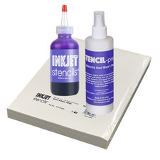 InkJet Stencils Tattoo Stencil Refill Kit Pacon Paper Spirit Transfer Cream Prep picture