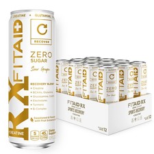 FITAID RX Zero Sugar Free Recovery Drink with Creatine Pack of 12 Cans 12 Fl Oz picture