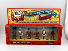 Vintage Britains 7225 New Metal Models Queens Guard Beefeater Set NIB picture