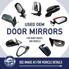 Left Driver Side Black Door Mirror Power Folding Fits 2023-25 KIA NIRO OEM 46767 picture