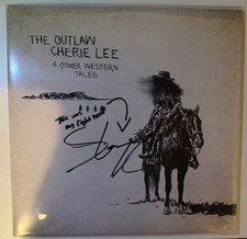 Shaboozey The Outlaw Cherie Lee & Other Western Tales Vinyl AUTO INSCRIPTION picture