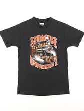 Vintage SYRACUSE UNIVERSITY ORANGE EXPRESS TRAIN 90s Single Stitch USA T-shirt S picture
