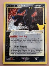 Pokémon TCG Umbreon Gold Star 17/17 Celebrations Classic Collection Holo NM picture
