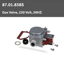 Rational i Combi Gas Valve.  Part Number 87.01.838S picture