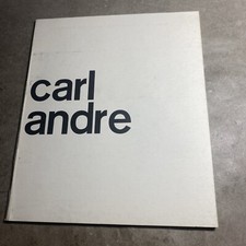 Exhibition Catalog: Carl Andre, Sperone Westwater 1975 / MSR picture