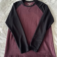 Orvis classic collection, Long sleeve men’s shirt, black and maroon. Size medium picture