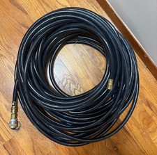 MSA Air Supply Hose, 3/8 in , Threaded, Brass/Neoprene, Black -  picture