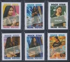 NENE ROYAL Phuket THAILAND ROCK STAR ROOKIE CARD RC w AUTO SWATCH (blank) 4U picture