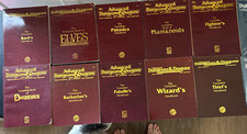 TSR Advanced Dungeons & Dragons 2nd Ed Complete Handbooks Lot + Guides picture