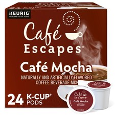 Cafe Escapes Cafe Mocha, Keurig K-Cup Pod, 24 Count picture