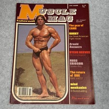 1977 MuscleMag Vintage Bodybuilding Muscle Magazine Steve Davis Steve Reeves picture