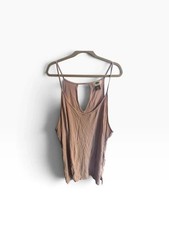 Old Navy Women’s Light Lavender Keyhole Back Tank Top picture