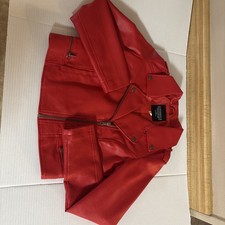 Riverdale Southside Serpents Red Cheryl Blossom Moto Jacket Women’s Size S picture