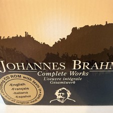 Johannes Brahms Complete Works 60 CD Box Set Brilliant Classics Vintage Used picture