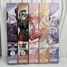 hololive Kuji Lottery Prize complete 5 Tapestry Wall scrolls 21.7x13.8in picture