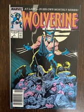 Wolverine #1 1988 Newsstand John Buscema Marvel First Solo Series picture