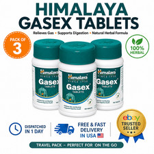 Gasex Himalaya 3 BOX 300 Tablets Vegetarian Botanical 100% Pure Herbs New USA picture