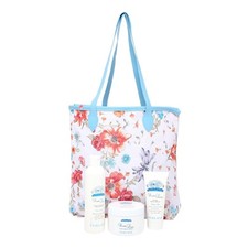 Perlier Double Latte sensitive w/Bag Skincare Set New Sealed  picture