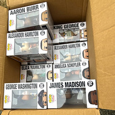 Funko Pop Broadway Hamilton Figure Set - Hamilton, Burr, Washington picture