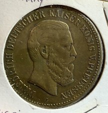 1831-1888 Kaiser Prussia Lerne Leiden medal 40mm picture