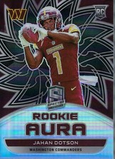 2022 Panini Spectra Jahan Dotson Rookie Aura Celestial Prizm /99 #AUR-JDO picture