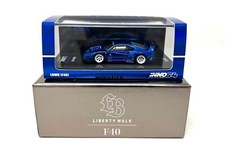 Chase Inno64 1:64 LBWK Liberty Walk Ferrari F40 Chrome Black IN64-LBWKF40-CHB picture