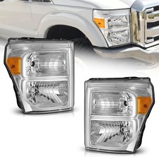 Headlights Assembly for 11-16 Ford F250 F350 F450 F550 Super Duty picture