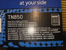 Genuine Brother TN-850 High Yield Toner Cartridge Brand New Factory Sealed picture
