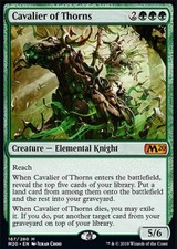 MTG Magic the Gathering Cavalier of Thorns (167/357) Core Set 2020 LP picture