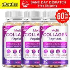 Multi Collagen Supplement Hyaluronic Acid,Vitamin C,Biotin, Skin Health 180PCS picture