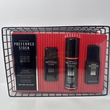 Vintage Coty PREFERRED STOCK Gift Set Cologne Spray Traveler Cologne Rare New picture