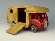 1957 Matchbox Lesney 35A MARSHALL HORSE BOX ERF Gray Plastic Wheels GPW Vintage picture