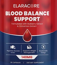 ElaraCore Blood Balance Support  Blood Health Support Supplement 30 Capsules picture