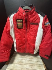 Authentic VTG 1970s-80s PORSCHE Style Auto Heavyweight Insulated Racing - SMALL picture