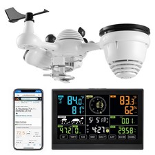 Uimoso 7-in-1 Wireless Weather Station with 7.5'' Display and Wi-Fi Connectivity picture